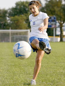 Energetic freshman finds field 