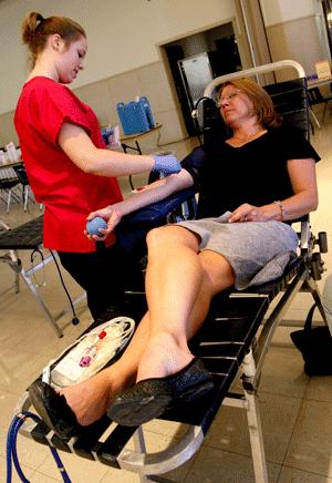 Ballroom hosts blood drive 