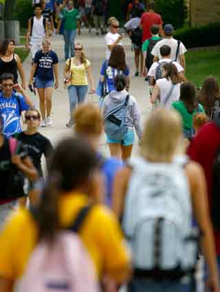 Enrollment slightly dips 