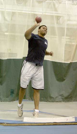 Young, talented bunch leads Panther's throwers 