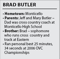 Men's Cross Country: Butler back with Panthers 