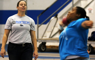 Track coach Sommerfeld settling into new job 