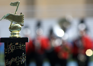 Band festival not stopped by rain 