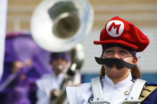 Band festival not stopped by rain 