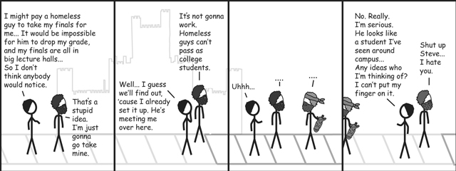 Cartoon: Homeless