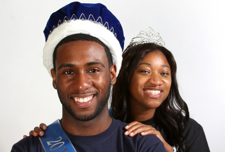 King, queen react to being crowned