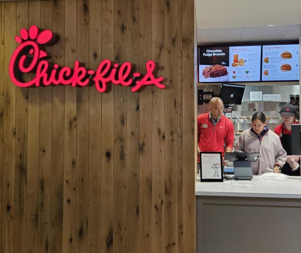 The re-opening of Chick-fil-a in the food court of the Martin Luther King Jr. Student union on Tuesday Sept. 3, 2024. Charleston Ill. 