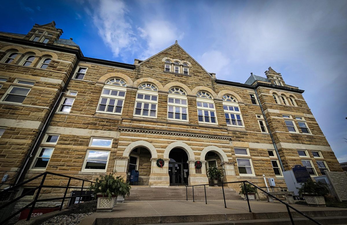 photo of the Coles County Courthouse where the Coles County Board holds their meetings. 