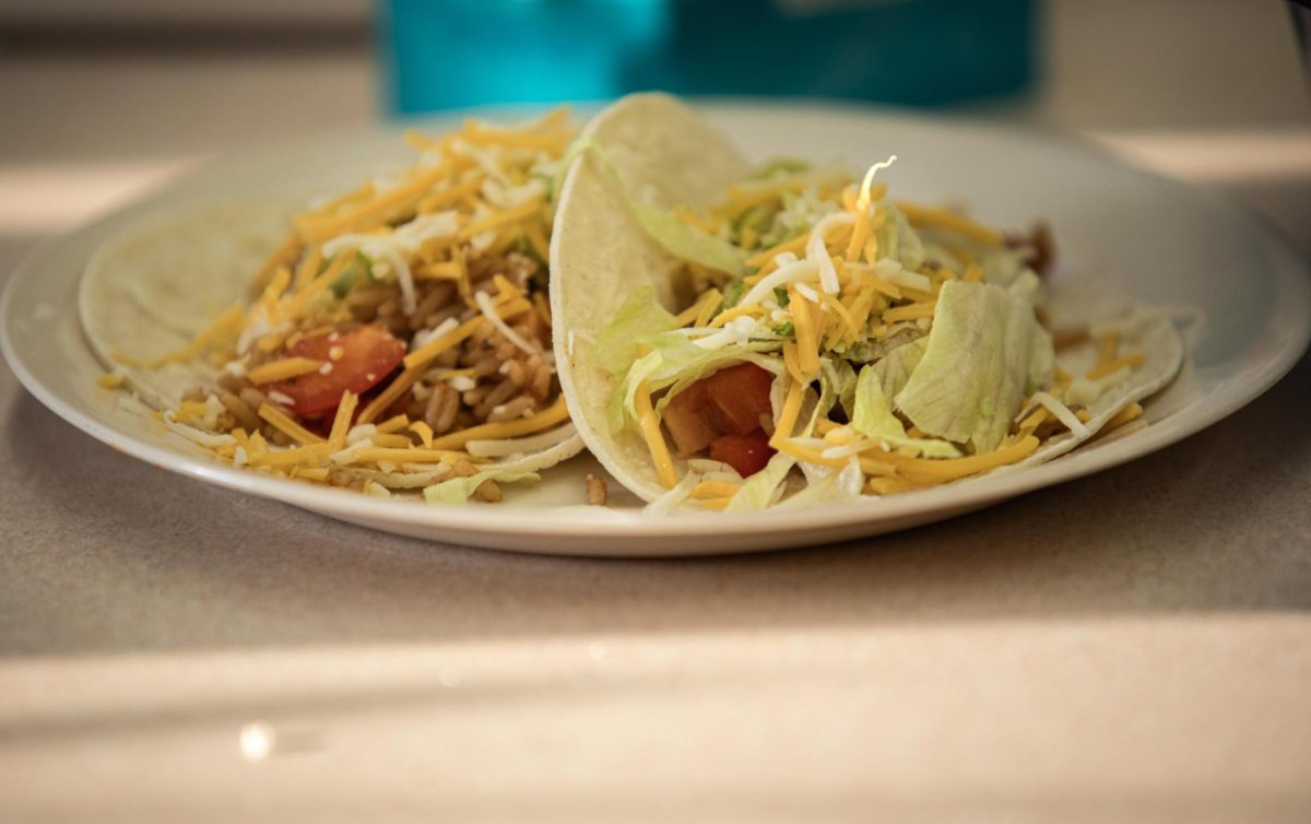 Participants made meatless tacos in under an hour at the healthy cooking class Monday.