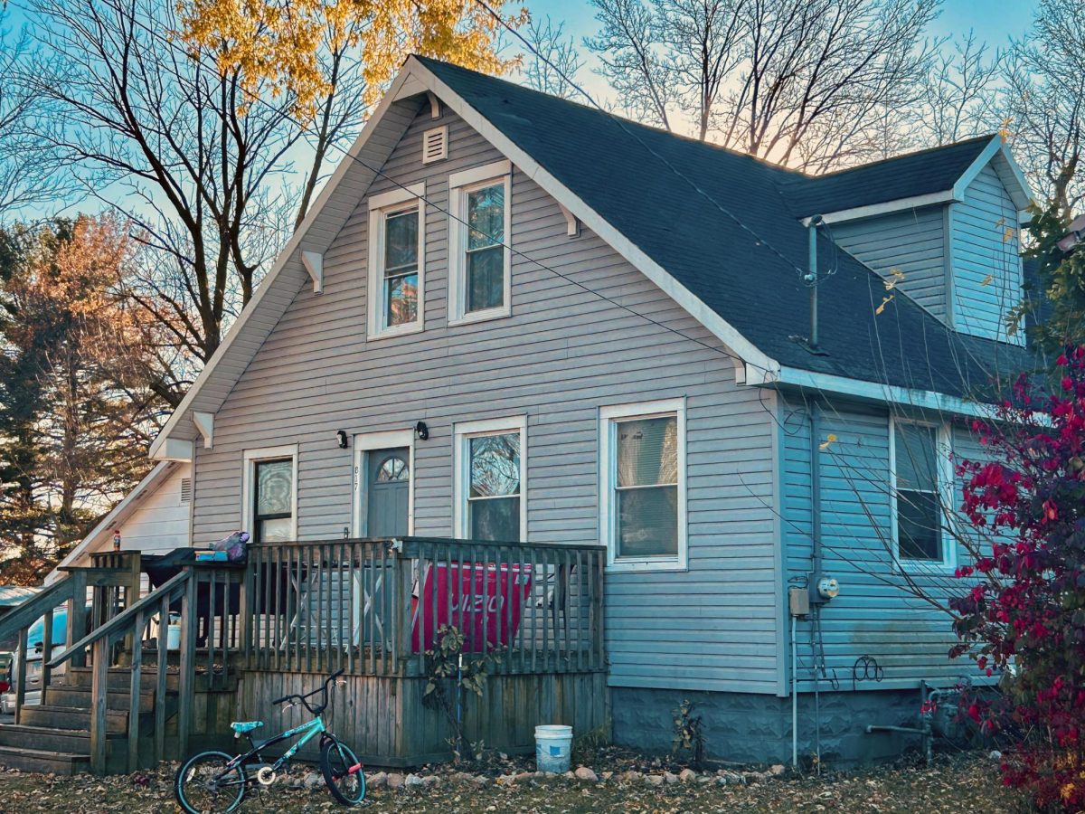 The house where a murder-suicide happened last sunday Nov 10, 2024, two people died at 817 N. 34th Street., in Mattoon, ILL  on Nov. 11 2024. 