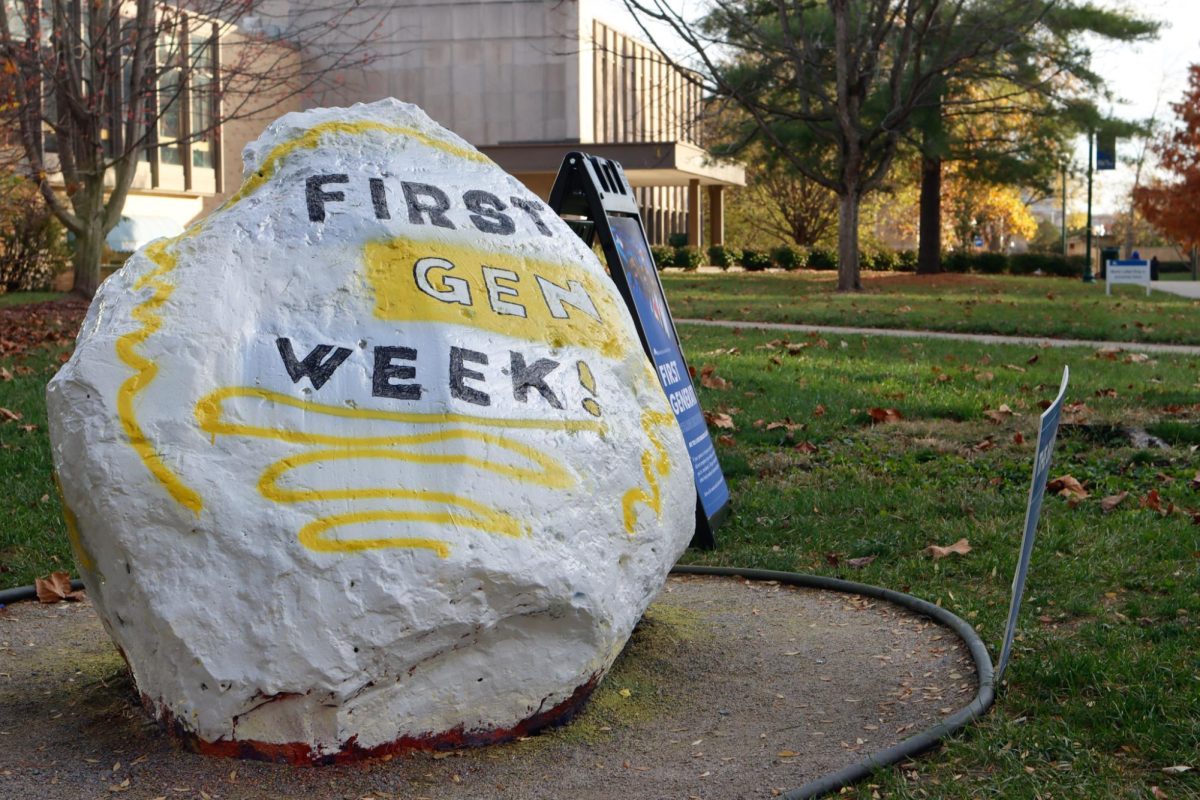 Post Election Day this year, the spirit rock was spray-painted with (not pictured) "MAGA 47" overnight. This painting was against the rock's policy. The policy states that paining must be scheduled ahead of time and not used to campaign anything. 