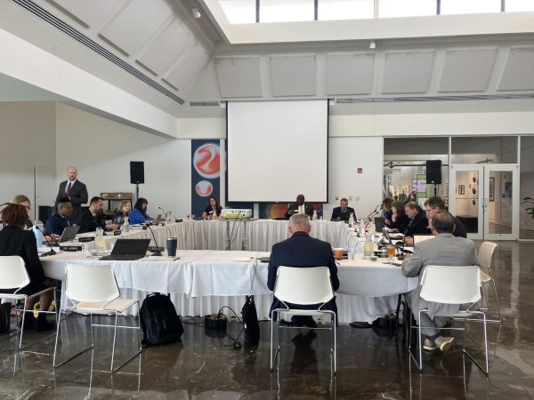 The board of trustees met Thursday to approve fee increases and decreases for next school year. 